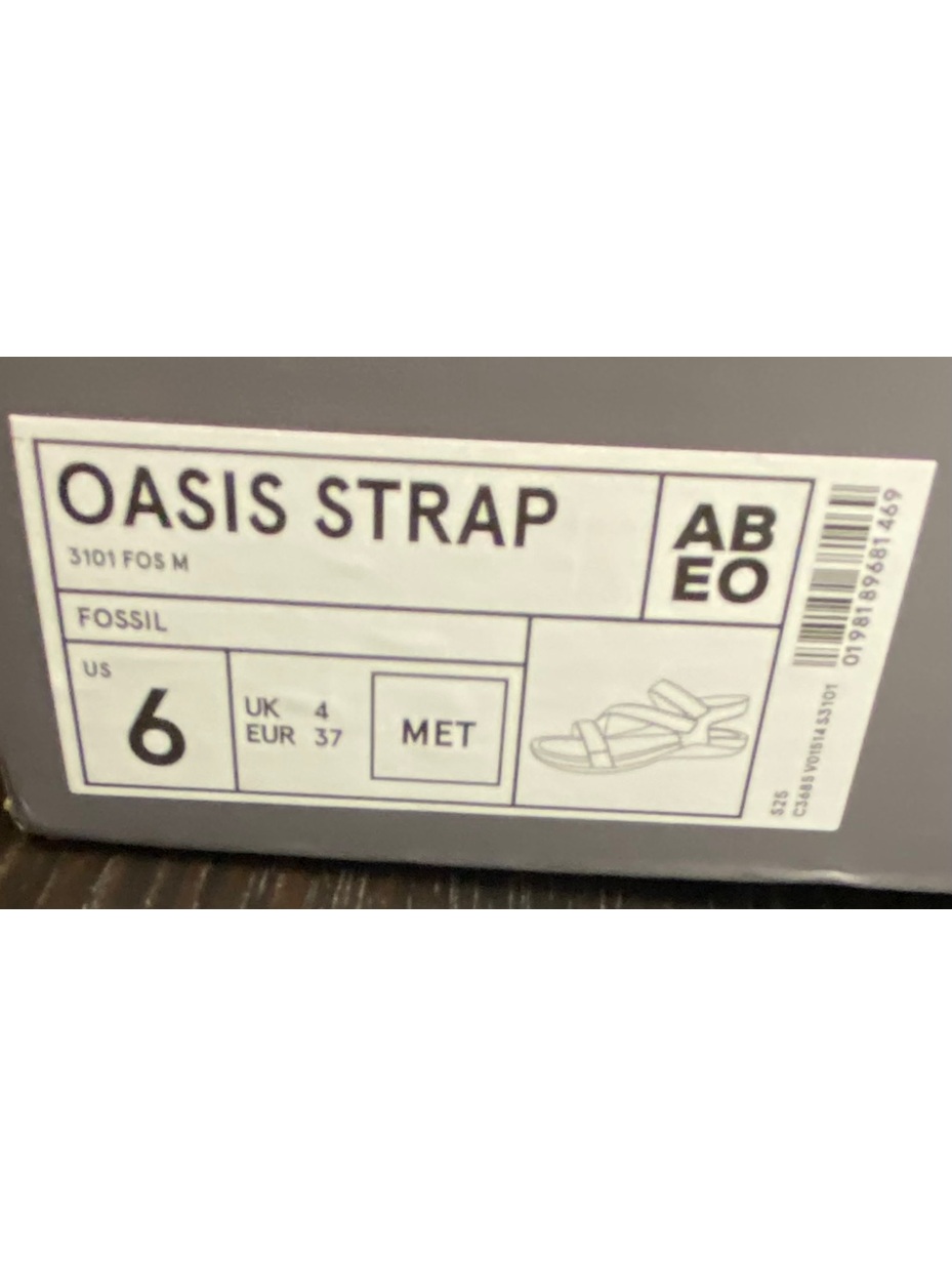 Abeo Oasis Strap Sandals In Fossil, Size 6 Us — image 3 of 5